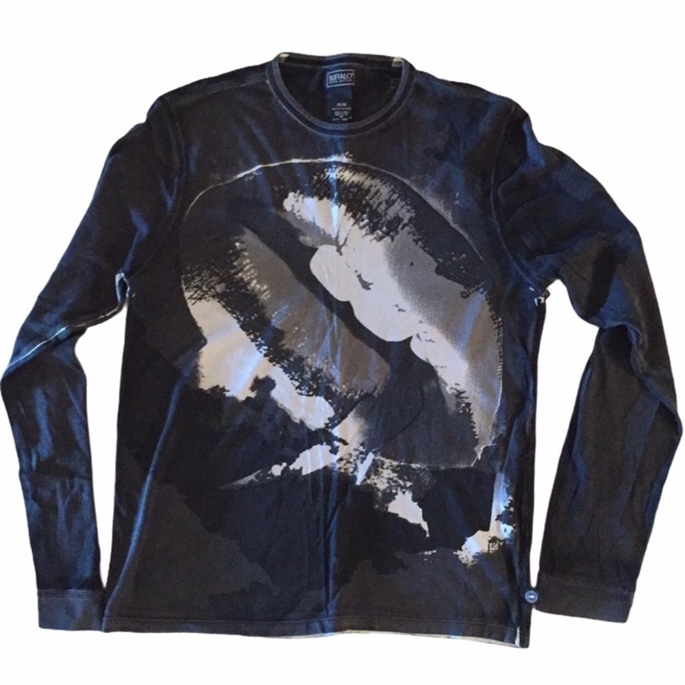 Buffalo Jeans David Bitton Brand Lips L/S Shirt M